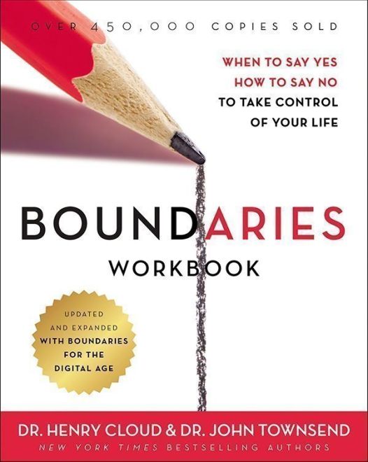 Boundaries. When to say YES How to say NO to take control of your life. Dr. Henry Cloud & Dr. John Townsend